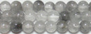 クラウディークォーツ丸玉6mmB （天然石ビーズ）