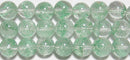 グリーンファントム水晶丸玉6mmAA （天然石ビーズ）