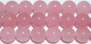 グァバピンククォーツ丸玉6mmAA- （天然石ビーズ）