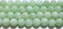 グリーンムーンストーン丸玉6mmB （天然石ビーズ）