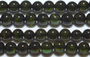 トルマリン(グリーン)丸玉6mm（ベルデライト）AA （天然石ビーズ）