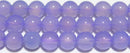 ラベンダーカルセドニー丸玉6mmA （天然石ビーズ）