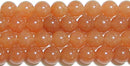 レッドアベンチュリン丸玉6mmB （天然石ビーズ）