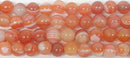 赤天眼石丸玉6mmB （天然石ビーズ）
