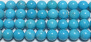 トルコ石（キングマン）丸玉6mmA+ （天然石ビーズ）