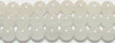天然ホワイト翡翠丸玉6mmB （天然石ビーズ）
