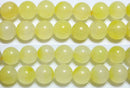 スミソナイト丸玉6mm（イエロースミソナイト）A+ （天然石ビーズ）