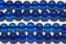 アンバー（琥珀）丸玉6.5-7mm（サファイアブルーアンバー）A （天然石ビーズ）