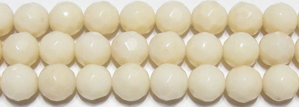 白さんごミラーボール8mmB （天然石ビーズ）