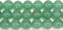 グリーンクォーツァイト丸玉8mmB （天然石ビーズ）