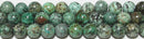 トルコ石（African）丸玉8mmC （天然石ビーズ）
