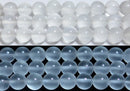 ホワイト・アンデシン丸玉8mmA （天然石ビーズ）