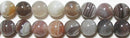 ボツワナアゲート丸玉8mmB （天然石ビーズ）