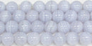 ブルーレースアゲート丸玉8mmB （天然石ビーズ）