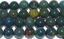 ブラッドストーン丸玉8mmB （天然石ビーズ）