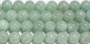 本翡翠丸玉8mmA （天然石ビーズ）