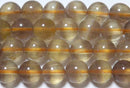 フローライト丸玉8mm（ファントム・ゴールデンフローライト）A （天然石ビーズ）