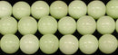 レモンクリソプレス丸玉8mmB （天然石ビーズ）