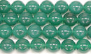 グリーンオニキス丸玉8mmA （天然石ビーズ）