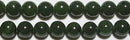 グリーンジェイド丸玉8mmB- （天然石ビーズ）