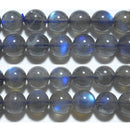 ラブラドライト丸玉8mmAA （天然石ビーズ）