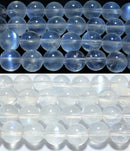 ムーンストーン丸玉7.5mm（ミルキームーンストーン）AA+ （天然石ビーズ）