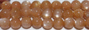 オレンジムーンストーン丸玉8mmAA （天然石ビーズ）