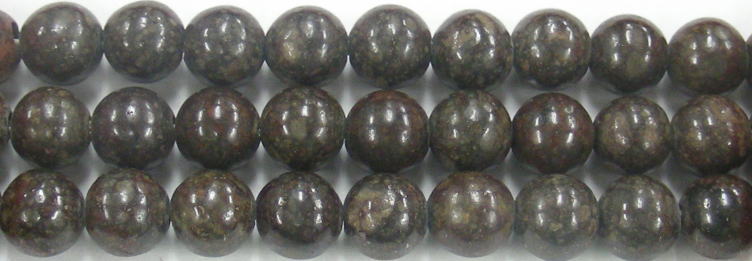 サハラ隕石丸玉8mmB （天然石ビーズ）