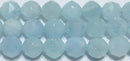 アクアマリンスターカット8mmB （天然石ビーズ）