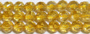 シトリンスターカット8mmAA （天然石ビーズ）