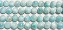 ラリマー丸玉9mm（アイスラリマー）A （天然石ビーズ）