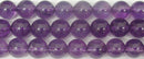 アメジスト丸玉10mmB （天然石ビーズ）