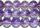 アメジスト丸玉10mm（ファントム）A （天然石ビーズ）