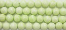 レモンクリソプレス丸玉10mmB （天然石ビーズ）
