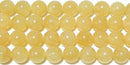 イエロージェイド丸玉10mmB （天然石ビーズ）