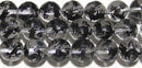 水晶(黒龍)丸玉12mmB （天然石ビーズ）