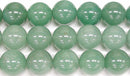 グリーンクォーツァイト丸玉12mmB （天然石ビーズ）