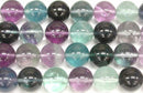 フローライト丸玉12mmA- （天然石ビーズ）