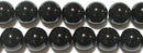 ブラックオニキス丸玉14mmB （天然石ビーズ）
