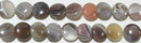 ボツワナアゲートLentil12mmC （天然石ビーズ）