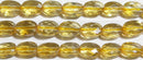 シトリンオーバルカット6*4mmAA （天然石ビーズ）