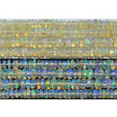 エチオピア産オパールボタン型3*1.5mmB （天然石ビーズ）