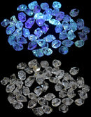 水晶ラフロック6.5*3.5mm（パキスタン産オイル （天然石ビーズ）