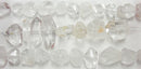 星入り水晶タンブルカット約10*16mmC （天然石ビーズ）