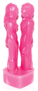 フェイス・トゥ・フェイス・ラヴァー・キャンドル （ピンク）