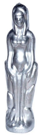 女性型キャンドル （シルバー） 