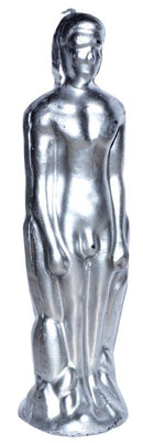 男性型キャンドル （シルバー） 