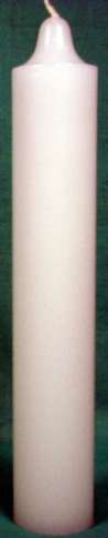 ピラーキャンドル （ホワイト） 
