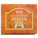 Amber/アンバーコーンインセンス（HEM）10個入り