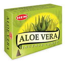 Aloe Vera/アロエ・ベラコーンインセンス（HEM）10個入り